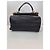 MCM Black Leather Top Handle Bag - view 3