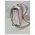 Michael Kors Borsa a tracolla in pelle bianca con borchie Bianco - vista 5