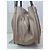 Proenza Schouler Borsa Tote Large Arricciata Nero Beige - vista 5
