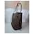 Louis Vuitton Neverfull MM Damier Ebene Marrone - vista 2