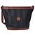 Fendi Schultertasche aus Zucca-Canvas und Leder Braun Schwarz