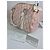 Christian Dior Borsa Boston Trotter Tela Rosa Beige - vista 14