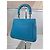 Christian Dior Lady Dior Mini Borsa Blu - vista 5