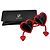 Jeremy Scott gafas de sol Red Hearts JS/Heart/1 de Linda Farrow - vista 2