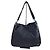 Bottega Veneta Borsa Hobo in pelle e nylon nera Nero