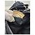 Bottega Veneta Borsa Hobo in pelle e nylon nera Nero - vista 16