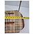 Borsa Tote Burberry Haymarket Check Marrone Beige - vista 13