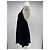 Autre Marque GAALA Schwarzes Seidenkleid mit Perlen - Ansicht 4