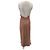 Autre Marque TALLER MARMO Langes Kleid Beige Polyester - Ansicht 2