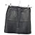 Gonna corta in pelle nera Eric Bompard Nero