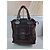 Céline Celine Borsa Tote in Pelle Scamosciata Marrone - vista 4