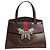 Gucci Borsa Linea Butterfly Totem marrone medium