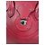 Borsa a tracolla in pelle rossa Ralph Lauren Rosso - vista 5