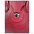 Borsa a tracolla in pelle rossa Ralph Lauren Rosso - vista 6