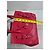 Borsa a tracolla in pelle rossa Ralph Lauren Rosso - vista 8