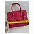 Borsa a tracolla in pelle rossa Ralph Lauren Rosso - vista 9