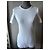 T-shirt Chanel a maniche corte in maglia a coste bianca Bianco - vista 3