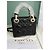 Borsa Micro Lady Dior in pelle d'agnello nera Nero - vista 4
