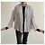 Autre Marque Silberne Plissee-Jacke - Ansicht 12