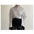 Autre Marque Silberne Plissee-Jacke - Ansicht 16