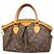 Borsa Louis Vuitton Monogram Tivoli PM Marrone