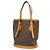 Borsa Tote Louis Vuitton Monogram Bucket PM Marrone