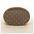 Borsa Tote Louis Vuitton Monogram Bucket PM Marrone - vista 3