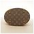 Borsa Tote Louis Vuitton Monogram Bucket PM Marrone - vista 3