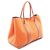 Hermès Borsa Tote Hermes Garden Party PM Potiron Marrone Arancione - vista 2