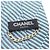 Cravatta in seta a righe con logo Coco di Chanel Marrone Blu - vista 4
