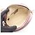 Borsa a Spalla Gucci Soho Tassel Metallic Porpora - vista 3