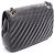 Borsa Chanel Coco Mark Trapuntata Flap Nero - vista 2