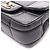 Mini borsa a tracolla Chanel Chocolate Bar Flap Nero - vista 10