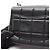Mini borsa a tracolla Chanel Chocolate Bar Flap Nero - vista 12