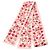 Foulard a nastro in seta rosa Louis Vuitton