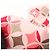 Foulard a nastro in seta rosa Louis Vuitton - vista 8