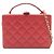 Borsa 2-Way Matelassé Chanel Rosso
