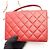 Borsa 2-Way Matelassé Chanel Rosso - vista 8