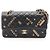 Borsa a Spalla Chanel Matelassé Double Flap Nero
