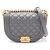 Borsa a tracolla Chanel Boy Small in grigio Marrone