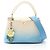 Borsa 2-Way Capucines MM Louis Vuitton Blu Crudo
