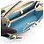 Borsa 2-Way Capucines MM Louis Vuitton Blu Crudo - vista 3