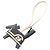 Hermès Hermes Rodeo PM Robeo Coeur Charm Nero Verde Crudo
