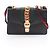 Borsa a Spalla Gucci Sylvie Small Web Line Nero Rosso Verde