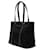 Prada Triangle Logo Plaque Tote Bag Schwarz - Ansicht 2