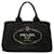 Borsa Tote Prada Black Canapa Medium Nero  - vista 1