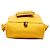 Borsa a tracolla porta telefono con logo FF Fendi Giallo - vista 3