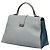 Borsa a mano Piazza Bottega Veneta Borsa a tracolla Blu chiaro - vista 2