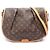 Bolsa de Ombro Louis Vuitton Menilmontant MM Marrom