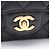 Borsa a tracolla Chanel Matelassé Double Flap Nero - vista 9